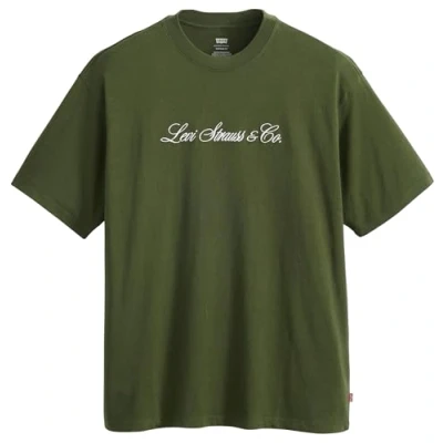 Afbeelding van Vintage Fit Graphic Tee Bri Levis Script, Script Kom, S