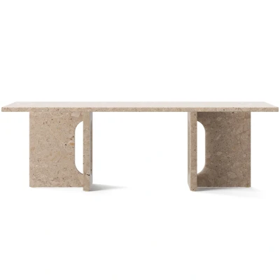 Afbeelding van Audo Copenhagen Androgyne salontafel 120x45 Kunis Breccia