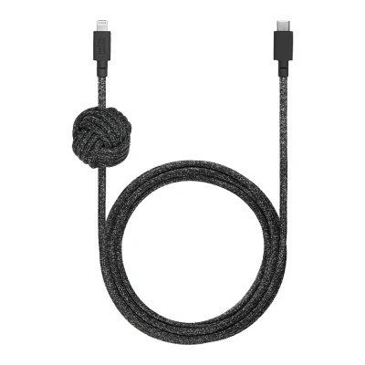Afbeelding van Native Union Night Kabel USB C naar Lightning Cosmos Black
