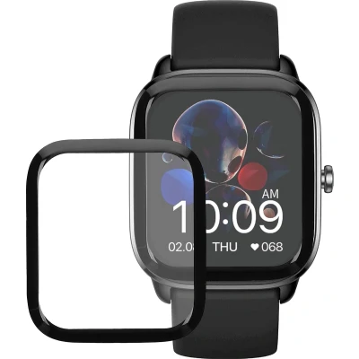 Afbeelding van kwmobile Beschermfolie geschikt voor Huami Amazfit GTS 4 Mini Schermbeschermer 2 x screenprotector smartwatch anti kras