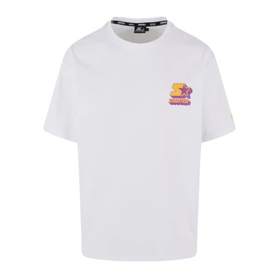 Afbeelding van Starter Established 1971 Tshirt print, Heren, Maat: Large, White