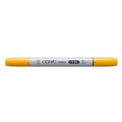Afbeelding van COPIC Ciao Marker Type Y 35, Maize, veelzijdige layout marker, op alcoholbasis, met een medium breedte en brush tip