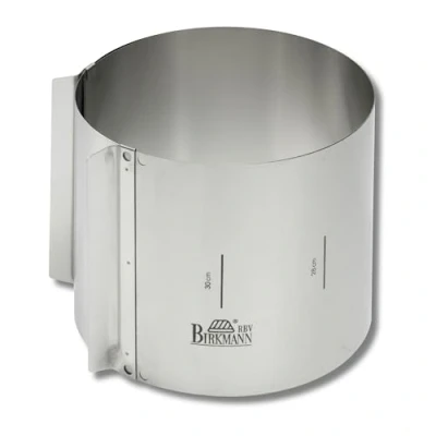 Afbeelding van Birkmann RBV, 429413, Easy Baking, taartring extra hoog, hoogte 15 cm, veerbandstaal