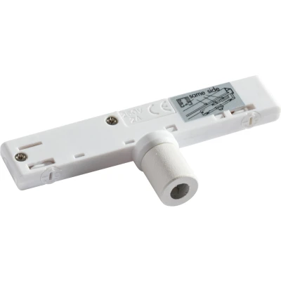 Afbeelding van QAZQA Hanglamp adapter rail wit 1 fase Slimline