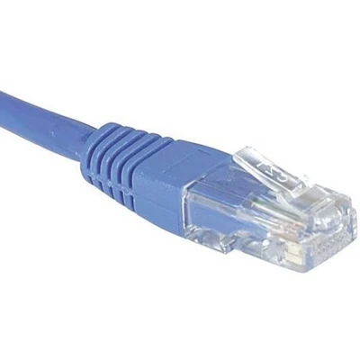 Afbeelding van Netwerkkabel budget RJ45 CAT 6 U/UTP blauw 3 m