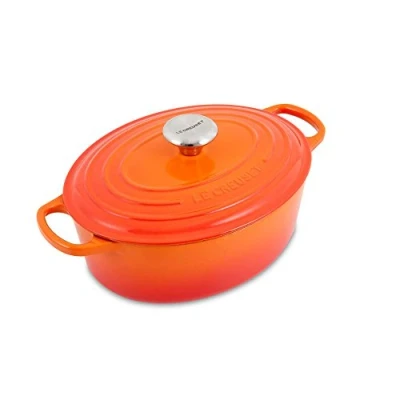 Afbeelding van Braadpan Le Creuset Signature Ovaal Oranjerood 27 cm