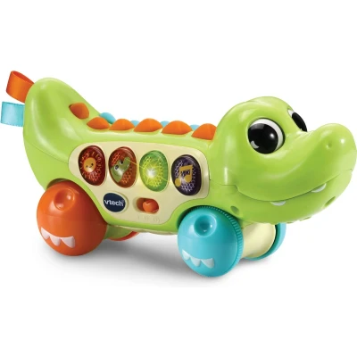 Afbeelding van Vtech Baby Dierenvriendjes Krokodil Educatief Speelgoed Activiteitenroller met Lichts en Geluidseffecten Cadeau Vanaf 6 Maanden