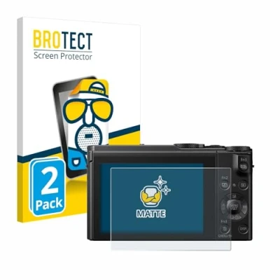 Afbeelding van BROTECT (2 Stuks) Antireflecterende Beschermfolie voor Panasonic Lumix DMC LX15 Anti Glare Screen Protector, Mat, Ontspiegelend