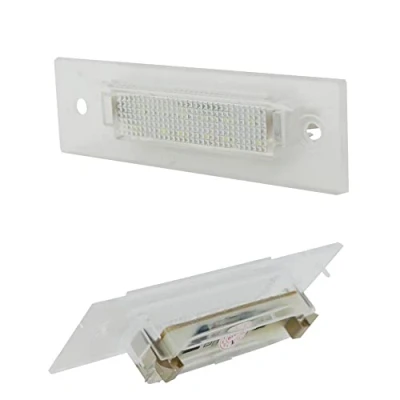 Afbeelding van LED Kentekenplaatverlichting Lamp, GOFORJUMP voor C/arrera 996 986 P/Orsche 911 Carrera, White, 2 stuks