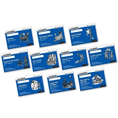 Afbeelding van Read Write Inc Phonics Set 6 Blue Story Books Black and White Pack of 10