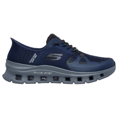 Afbeelding van Skechers Sneakers laag, Heren, Maat: 40, Navy charcoal Textiel