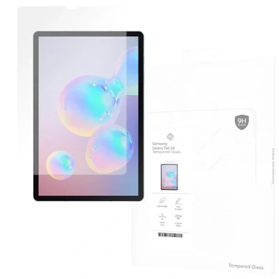 Afbeelding van Cazy Tempered Glass Screen Protector geschikt voor Samsung Galaxy Tab S6 Transparant