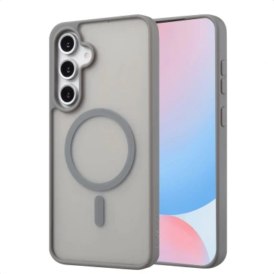 Afbeelding van Samsung Galaxy S24 FE MagSafe Hoesje Kunststof imoshion Hardcase/Backcover Grijs Telefoonhoesje