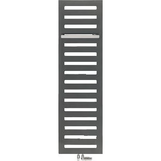 Afbeelding van Zehnder metropolian handdoekradiator afgifte 795w buis ovaal verticaal aansluitingen 4 hxlxd 1750x500x82mm wit ral9016 mep 180 050