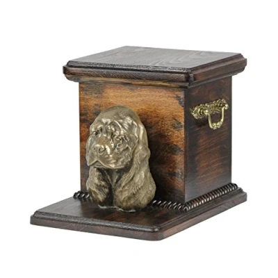 Afbeelding van Elegante urn hond voor American Cocker Spaniel met hondenbuste