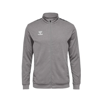 Afbeelding van Hummel Authentic PL ZIP Trainingsvest, Heren, Maat: XXL, Grey melange