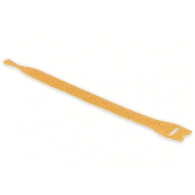 Afbeelding van HELLERMANNTYTON Klemband met klittenband voor groep fluwelen deel en (L x B) 200 mm 12,5 geel 10 stuks