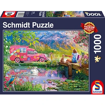 Afbeelding van Schmidt Spiele 57382 Vrede op aarde, puzzel van 1000 stukjes