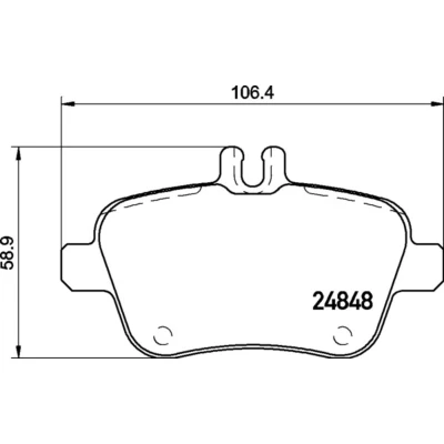 Afbeelding van Brembo Remblokset P 50 135