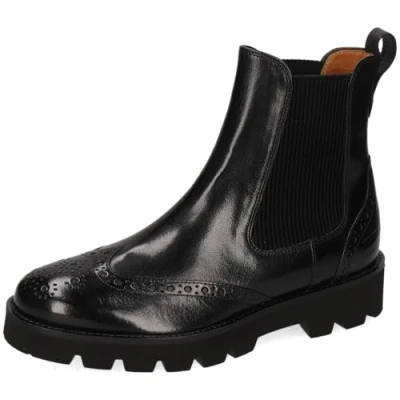 Afbeelding van Melvin &amp; Hamilton, Jade 8 Enkellaarzen voor dames, Zwart, 38 EU, EU