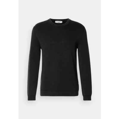 Afbeelding van Marc O&#039;Polo Denim Longsleeve Raglan Trui, Heren, Maat: Large, Black