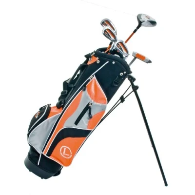 Afbeelding van Longridge Junior Challenger Cadet golfpakket set voor rechtshandigen, oranje, vanaf 8 jaar
