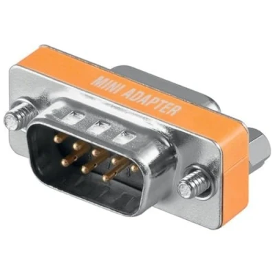 Afbeelding van CABLEPELADO DB9 Series Null Modemstekker op stekker nul modem geslachtswisseladapter M/M 9 pins kruiskop pin out