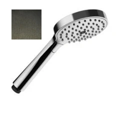 Afbeelding van SB Rubinetterie Universale handdouche PVD gun metal met 3 straalsoorten 11cm 1208955214