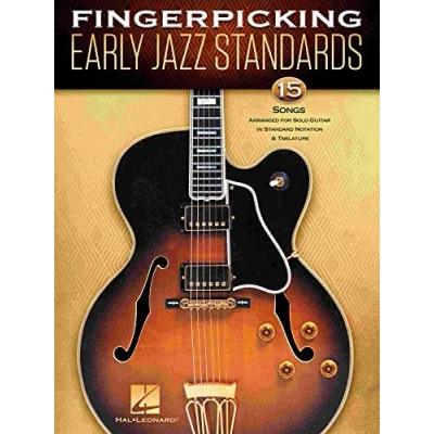 Afbeelding van Fingerpicking Early Jazz Standards: 15 Songs Arranged for Solo Guitar in Standard Notation &amp; Tablature