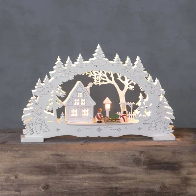 Afbeelding van Star Trading Candlestick Ulm Lichtdecoratie figuur 10 gloeilamp(en) LED 0,64 W
