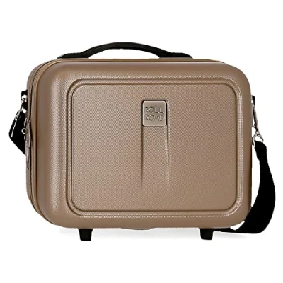Afbeelding van Roll Road Camboya Toilettas, aanpasbaar, met schoudertas, grijs, 29 x 21 15 cm, stijf, ABS 9,14 l