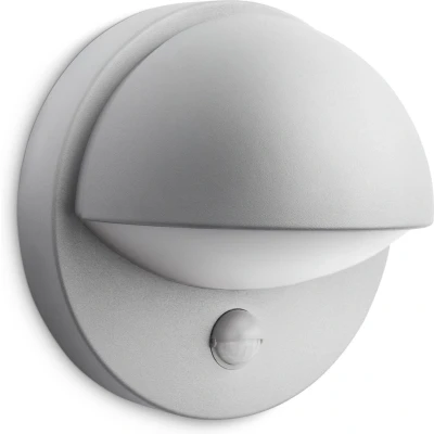 Afbeelding van Philips myGarden June wandlamp met sensor grijs
