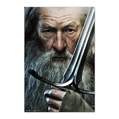 Afbeelding van Grupo Erik The Hobbit Gandalf decoratieve poster/poster officieel gelicentieerd product