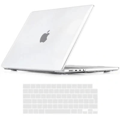 Afbeelding van iNeseon Hoes Compatibel Met 2021 Macbook Pro 14 Inch A2442, Plastic Harde Schaal Beschermhoes En Toetsenbordhoes Voor Nieuwe 14, Kristalhelder