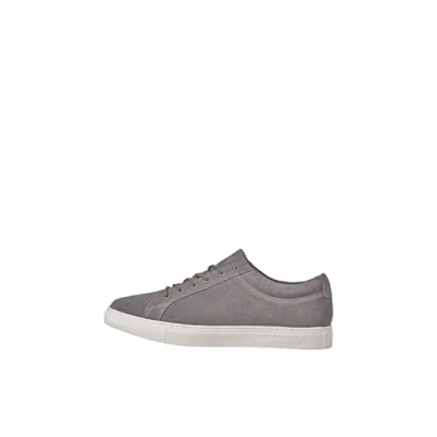 Afbeelding van JACK &amp; JONES JFWGALAXY suède sneakers grijs