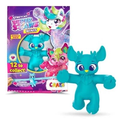 Afbeelding van CRAZE Stretchy Superstars Minis elastische actiefiguren voor kinderen, kleverige &amp; rekbare superheldenfiguren om te verzamelen