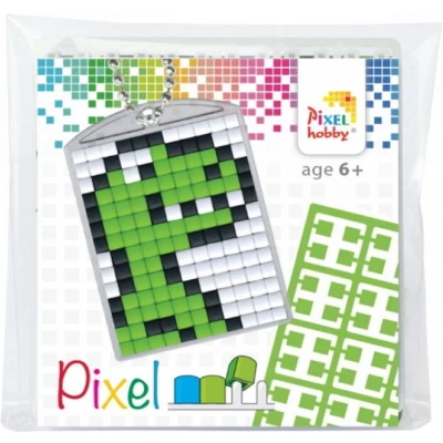Afbeelding van Pixelhobby medaillon startset dino 23029