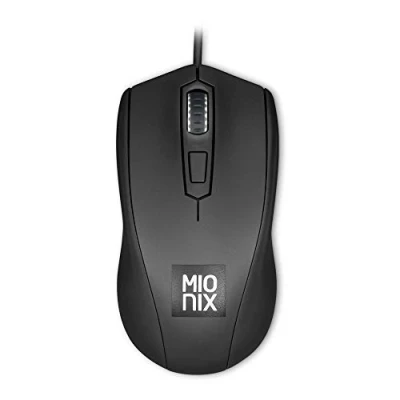 Afbeelding van Mionix AVIOR 5000 Zwarte RGB Bedrade Optische Gamingmuis