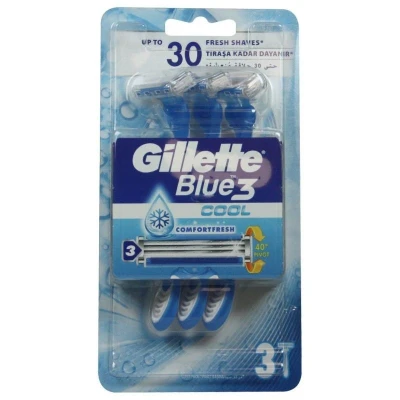 Afbeelding van Gillette Blue 3 Cool Wegwerpmesjes Stuks