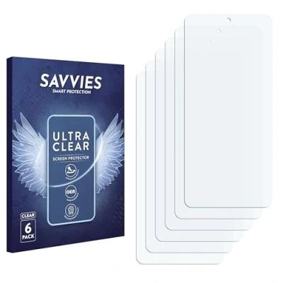 Afbeelding van Savvies Screenprotector voor Vivo V30 Folie Beschermfolie transparant (6 Stuks)