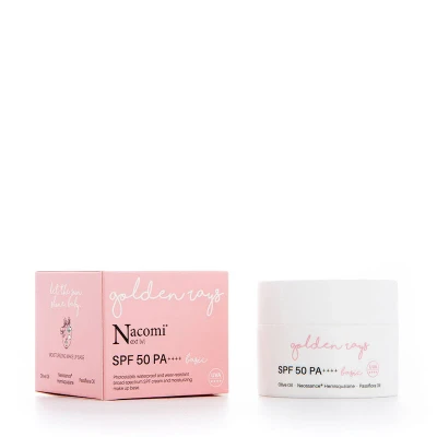 Afbeelding van Nacomi NXT Gezichtscreme SPF 50 UV Basic 50ml.