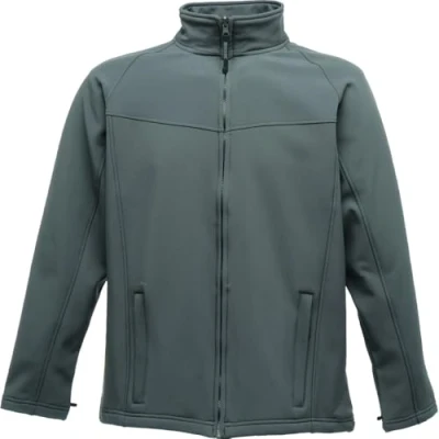 Afbeelding van Regatta Uproar Softshell Jacket RG642 Seal Grey (Solid)/Seal (Solid) 4XL