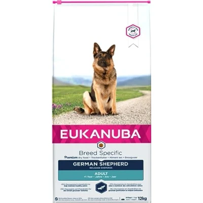 Afbeelding van Eukanuba Dog Adult Duitse Herders Kip 12 kg