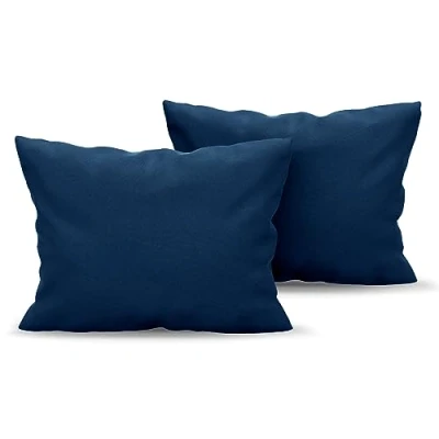Afbeelding van Kussensloop 40x70 Donkerblauw Microvezel OEKO TEX door Dreamzie 100% Polyester Kussenslopen Comfortabele Hypoallergene