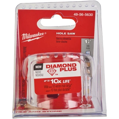 Afbeelding van MILWAUKEE 49565630 diamant gatzaag 38mm 1/2 x 20&quot;