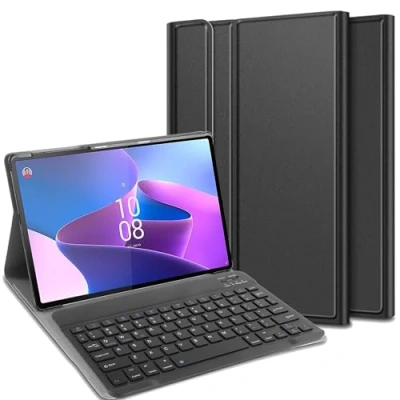 Afbeelding van Cazy QWERTY Bluetooth Keyboard Cover voor Lenovo Tab P11 Pro Gen 2 zwart