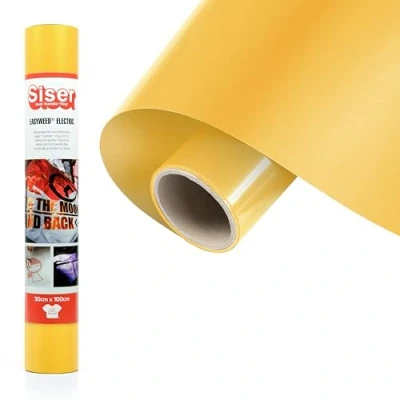 Afbeelding van Siser® transferfolie vinyl geel 100 x 30 cm