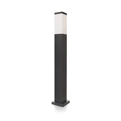Afbeelding van LED Universum Weglamp, roestvrij staal met poedercoating in antraciet, 80 x 12,5 cm, IP44, E27 fitting (lamp niet inbegrepen), voor verlichting van tuin, oprit en terrassen