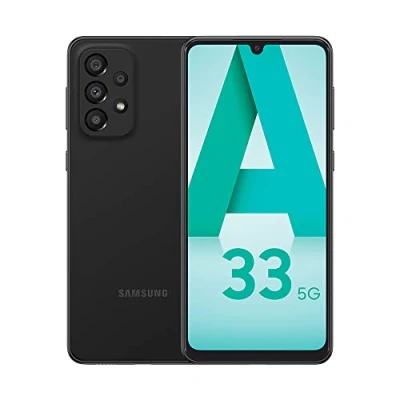 Afbeelding van 2022 Samsung Galaxy A33 5G, 128GB 6GB RAM, Awesome Black, Dual SIM (Refurbished)