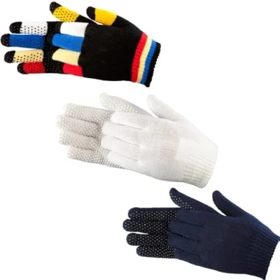 Afbeelding van PFIFF 011278 noppenhandschoenen voor kinderen, eenheidsmaat, wit